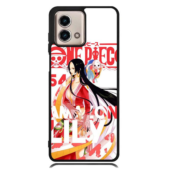 One Piece Series Boa Hancock Amazon Lily Motorola Moto G Stylus Series Case