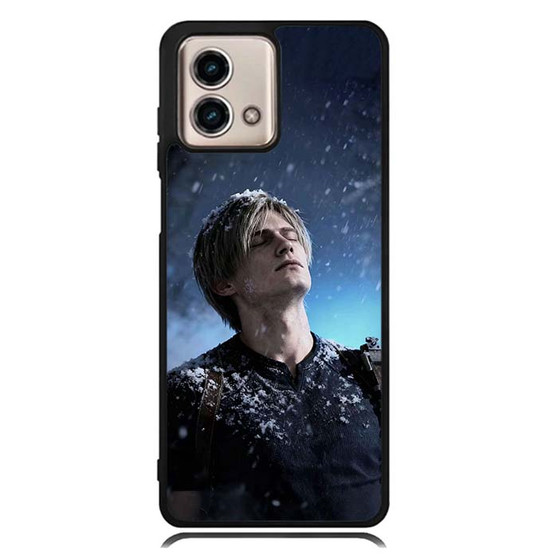 Re 4 Remake Leon in Snow Motorola Moto G Stylus Series Case