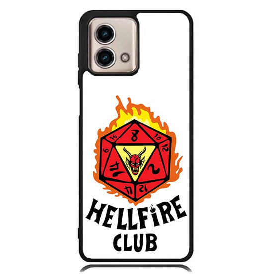 Stranger Things Hellfire Club Logo Motorola Moto G Stylus Series Case