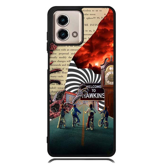 Stranger Things Wlcome to Hawkins Motorola Moto G Stylus Series Case