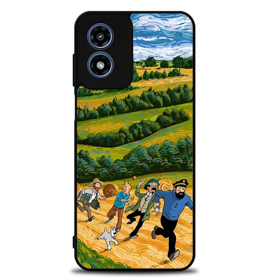 Adventure of Tintin Motorola Moto G Play 2024 Case