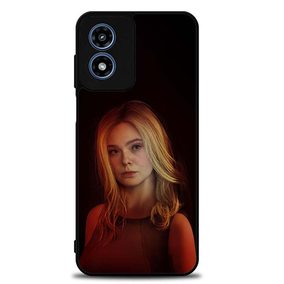 Elle fanning in death stranding 2 on the beach Motorola Moto G Play 2024 Case