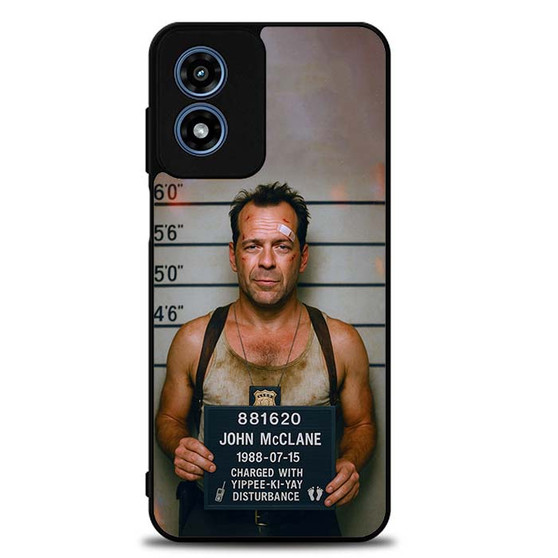 John McClane from Die Hard Motorola Moto G Play 2024 Case