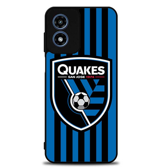 Quakes San Jose Soccer Motorola Moto G Play 2024 Case