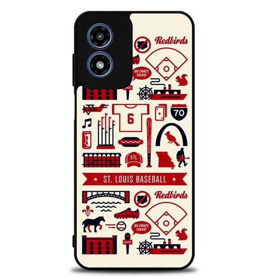 St Louis Baseball Starter Pack Motorola Moto G Play 2024 Case