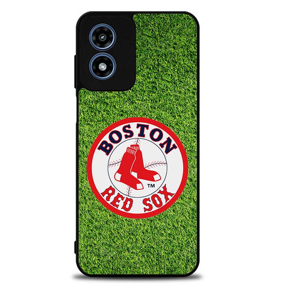 Boston Red Sox In Grass Motorola Moto G Play 2024 Case