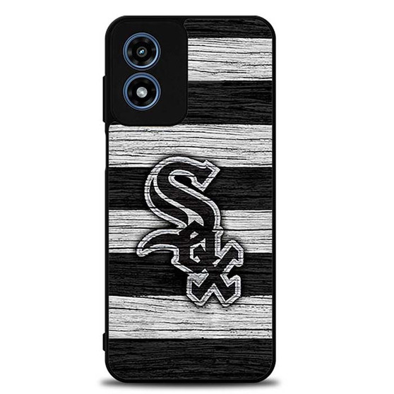 Chicago White Sox Wooden Style Motorola Moto G Play 2024 Case