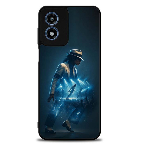 Michael Jackson Smooth Criminal Art Motorola Moto G Play 2024 Case