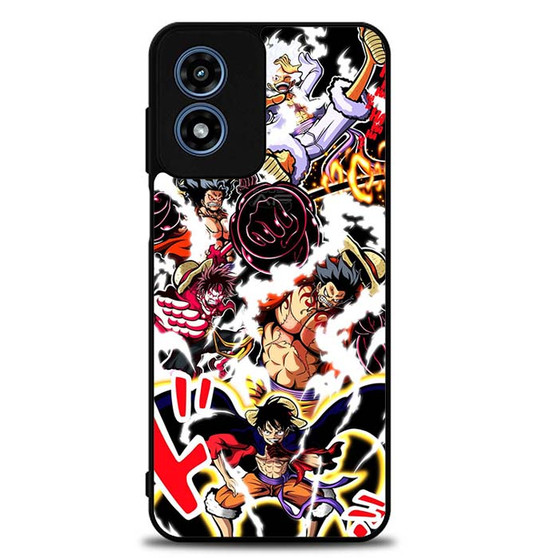 One Piece Series Luffy All Gears Motorola Moto G Play 2024 Case