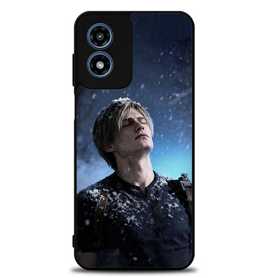 Re 4 Remake Leon in Snow Motorola Moto G Play 2024 Case