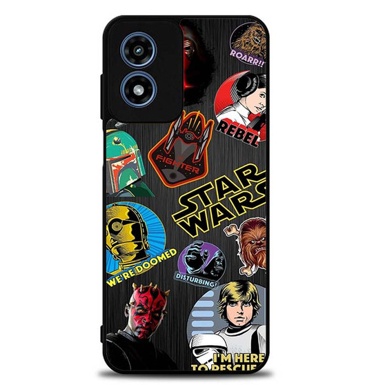 Star Wars The Force Collage Motorola Moto G Play 2024 Case