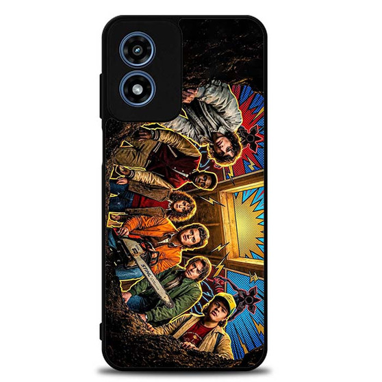 Stranger Things All MC 2 Motorola Moto G Play 2024 Case