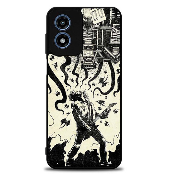 Stranger Things Eddie in Upsidedown Motorola Moto G Play 2024 Case