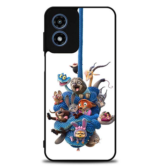 Zootopia 2 All Characters Motorola Moto G Play 2024 Case