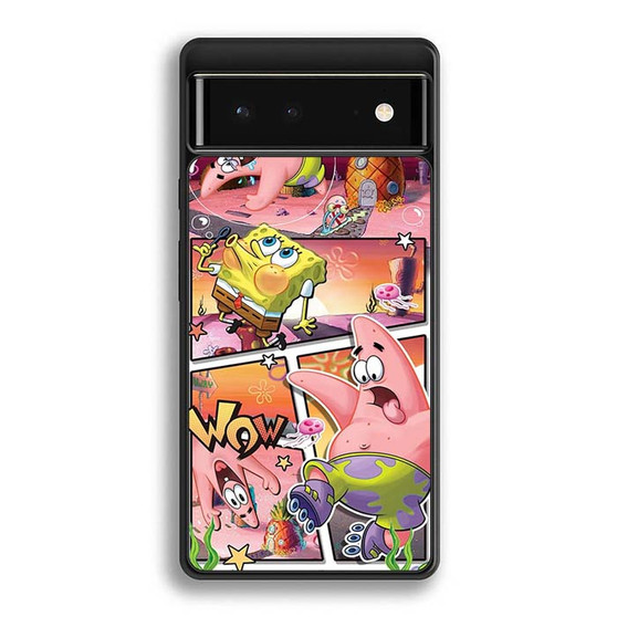 SpongeBob SquarePants and Patrick Fun Google Pixel 6/ Google Pixel 6a/ Google Pixel 6 Pro Case