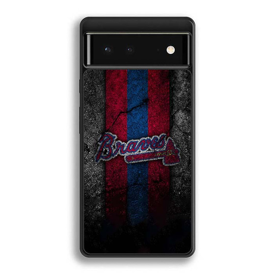 Atlanta Braves Asphalt Style Google Pixel 6/ Google Pixel 6a/ Google Pixel 6 Pro Case