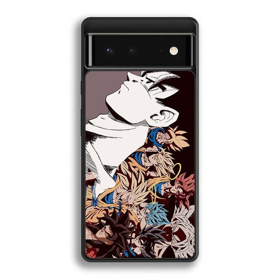 Dragon Ball Son Goku Collages Google Pixel 6/ Google Pixel 6a/ Google Pixel 6 Pro Case