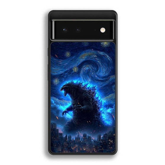 Gozzilla Starry night Google Pixel 6/ Google Pixel 6a/ Google Pixel 6 Pro Case