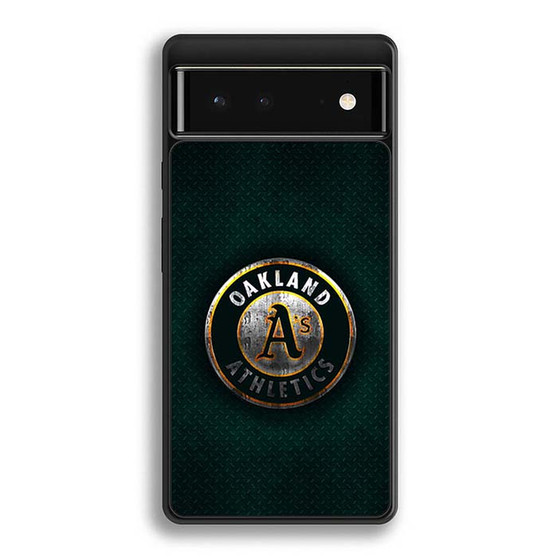 Oakland Athletics Green metal Google Pixel 6/ Google Pixel 6a/ Google Pixel 6 Pro Case