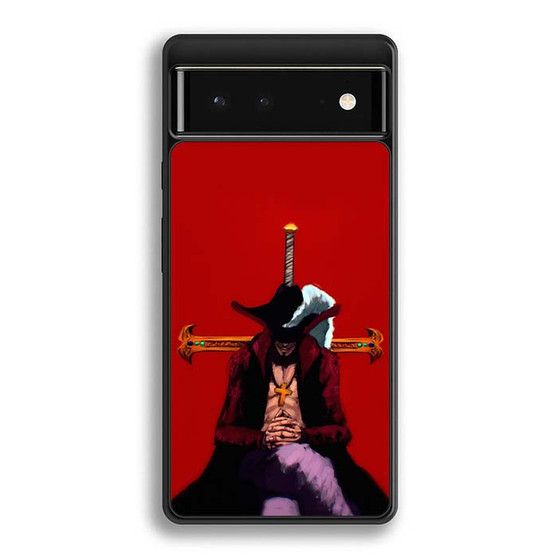 One Piece Series Mihawk in Red Google Pixel 6/ Google Pixel 6a/ Google Pixel 6 Pro Case