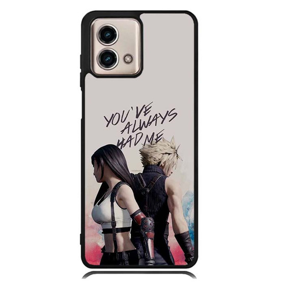 Final Fantasy VII Cloud and Tifa Motorola Moto G Stylus Case
