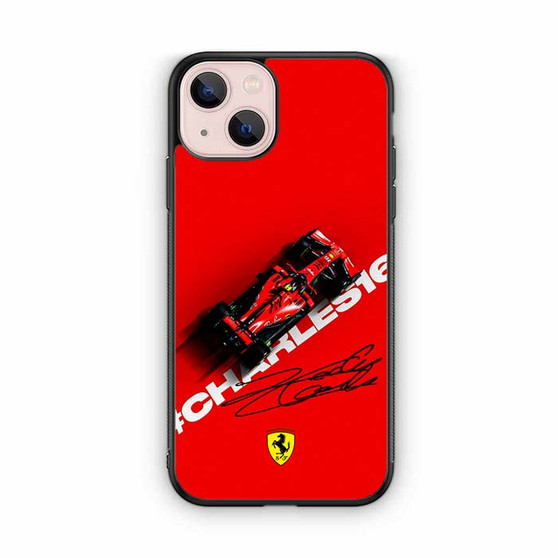 Charles Leclerc F1 Ferrari iPhone 13 Series Case