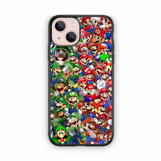 Mario Luigi Collages iPhone 13 Series Case
