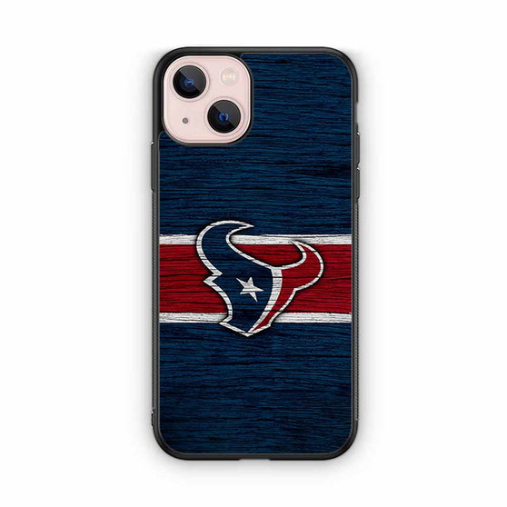 Houston Texans Wooden Style iPhone 13 Series Case