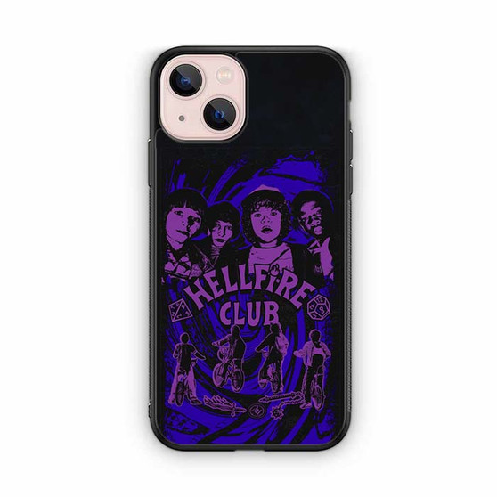 Stranger Things Hellfire Club Stripy iPhone 13 Series Case