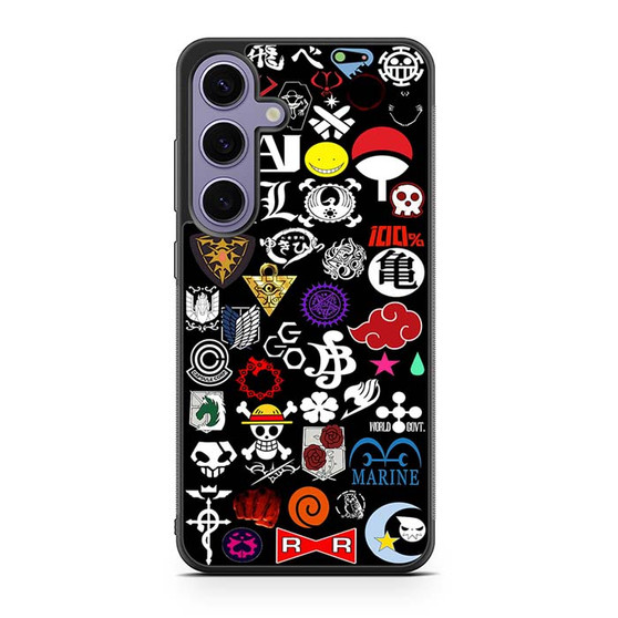 Manga symbols anime Samsung Galaxy S24 Series Case