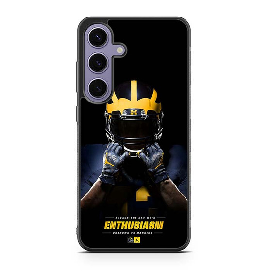 Michigan Wolverines Enthusiasm Samsung Galaxy S24 Series Case
