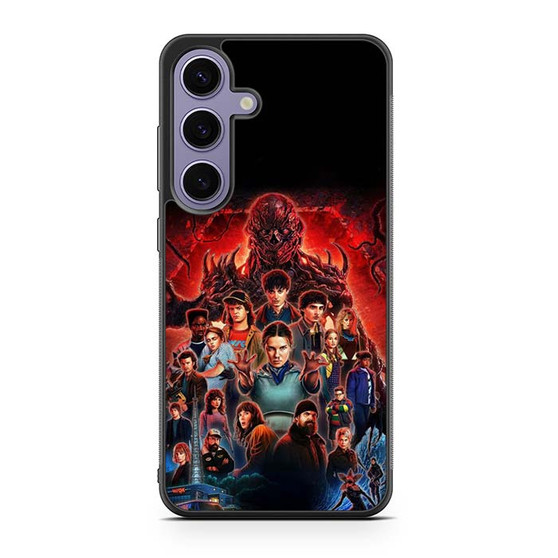 Stranger Things Series S5 Cover Samsung Galaxy S24 Series Case