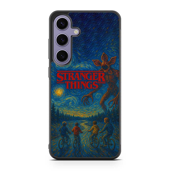 Stranger Things Starry Night in Hawkins Samsung Galaxy S24 Series Case
