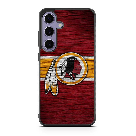 Washington Commanders Wooden Style Samsung Galaxy S24 Series Case