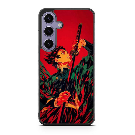 Demon Slayer Cool Tanjiro Samsung Galaxy S25 Case