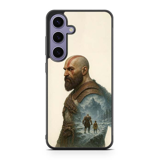 God of War Golden Kratos Arts Samsung Galaxy S25 Case
