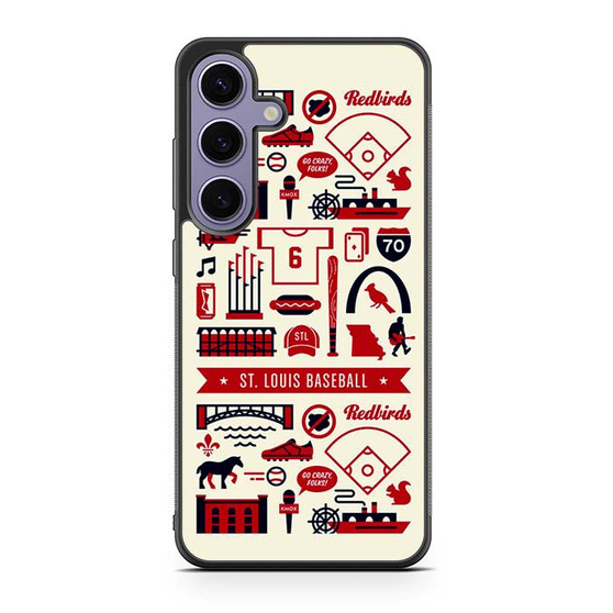St Louis Baseball Starter Pack Samsung Galaxy S25 Case