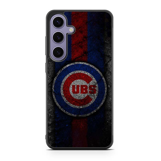Chicago Cubs Asphalt Style Samsung Galaxy S25 Series Case