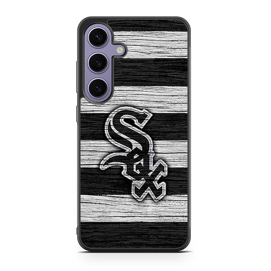 Chicago White Sox Wooden Style Samsung Galaxy S25 Series Case