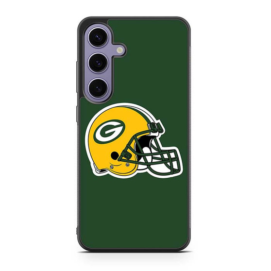 Green Bay Packer Helmet Samsung Galaxy S25 Series Case