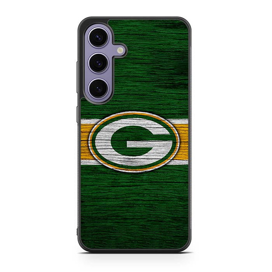 Green Bay Packer Wooden Style Samsung Galaxy S25 Series Case