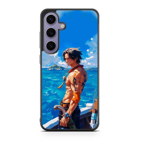 One Piece Series Ace Cool Samsung Galaxy S25 Series Case
