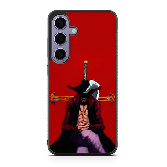 One Piece Series Mihawk in Red Samsung Galaxy S25 Series Case