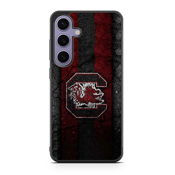 South Carolina Gamecocks Asphalt Style Samsung Galaxy S25 Series Case