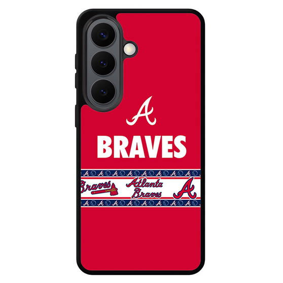 Atlanta Braves Label Samsung Galaxy S26 Case