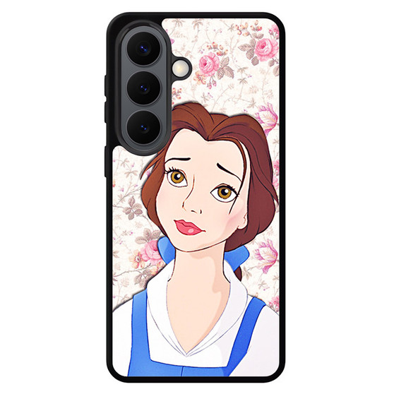 Belle beauty and the beast floral Samsung Galaxy S26 Case