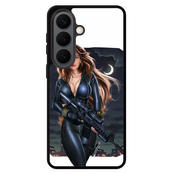 Black Widow With the Sniper Samsung Galaxy S26 Case