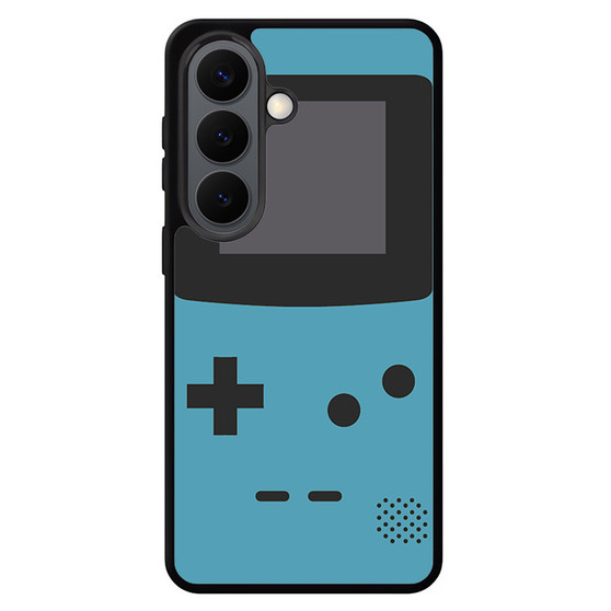 blue custom gameboy Samsung Galaxy S26 Case