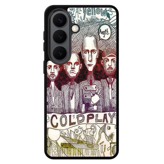 coldplay art Samsung Galaxy S26 Case