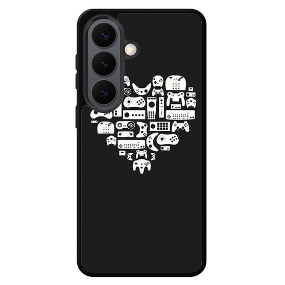Gaming Stick in Hearth Pattern Samsung Galaxy S26 Case